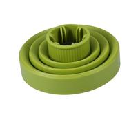 Yinhing Secador de Pelo Plegable Profesional, Cubierta Difusora de Silicona, Herramienta de Peinado, Lavable con Calor, Cómodas Opciones Ligeras de (GREEN)