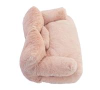 Yinhing Sofá Cama para Mascotas Extra Grande, Cálido, Suave y Cómodo, para Gatos y Perros, con Funda Extraíble Lavable, Parte Inferior Antideslizante para Relajación Relajación, Ideal para Razas (XXL)