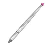 Yinhing Sonda Indicadora de 0,6 Mm con Aguja de Calibre de Esfera de Acero de Tungsteno Alta Dureza Fácil Instalación para Medición (M1.6*L36.8*D2.0 cabeza de rubí)