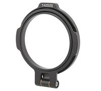Yinhing Soporte de Lente con Interruptor rápido, Adaptador Compatible con Lentes Gran angulares y fijos, Soporte de 67 mm, Accesorio fotográfico Robusto y versátil para creativos