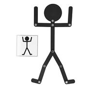 Yinhing Stickman Toys Ejercicio de Coordinación Puzzle Burr Basswood Juguete Educativo para Niños de 3 Años en Adelante Promueve Las Habilidades Motoras Finas y el Juego para Actividades en el Hogar