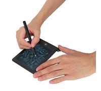 Yinhing Tableta de Escritura a Mano Ultrafina LCD de 4,5 Pulgadas Tablero de Cuaderno de Escritura y Dibujo Multifunción para Niños para Actividades Educativas y () (Black)