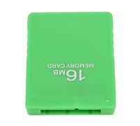 Yinhing Tarjeta de Memoria para Juegos de Alta Velocidad de 16 MB FMCB1.966 Accesorio Profesional para Juegos Ideal para Mejorar la Experiencia de Juego y Guardar sin Problemas (GREEN)