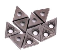 Yinhing TCMT110204 VP15TF Cuchillas de Inserción de Carburo CNC 10 Piezas Excelente Herramienta de Torneado para Procesamiento de Acero Inoxidable Adecuado para Maquinistas Metalúrgicos