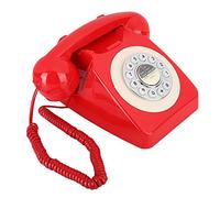 Yinhing Teléfono Antiguo Retro Vintage Elegante Teléfono de Escritorio de Hotel con Función Fijo Manos Libres para Decoración del Hogar o la Oficina Idea única para Coleccionistas y Amantes de lo