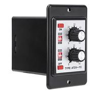 Yinhing Temporizador de Encendido y Apagado, Interruptor de Control de relé ATDV YC 6S 60M, Tiempo de Retardo Alto (DC12V)