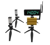 Yinhing Temporizador Temporizador de Carreras de Sprints Multifuncional de 5 Dígitos para Bicicletas de Equilibrio Patinaje en Línea Skateboarding Cronometraje para Deportes Al Aire Libre Fácil de