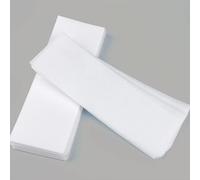 Yinhing Tiras Depilatorias de Algodón Encerado Profesional, Papel para Depilación para Mujeres, Piernas, Brazos, Axilas, 100 Uds., Grueso, Suave y Cómodo (Blanco 100PCS)
