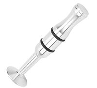 Yinhing Trompeta Entrenador de Embouchos, Capacitación de Clarinete para Accesorios de Instrumentos de Latón Dispositivo de Entrenador de Emboces (SILVER)