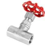 Yinhing Válvula de Compuerta de Acero Inoxidable DN15 Válvula de Esclusa BSPP G1/2 de para Construcción de Acero Inoxidable 304 de Gas y Petróleo