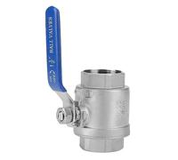 Yinhing Válvula de Rosca Hembra de Puerto Completo de Acero Inoxidable 304, 1½" DN40 1000 WOG, Fácil para Control de Gases No Inflamables y Aceite