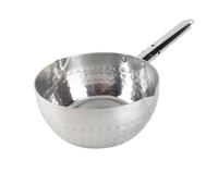 Yinhing Yukihira Cacerola para Nieve Japonesa Redonda de Aleación de Aluminio de Primera Calidad con de Acero Inoxidable Diseño de Calentamiento Rápido Ideal para Cocinar en la Cocina Casera