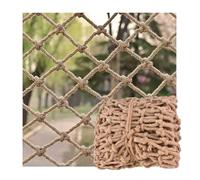Yinian Red de Cuerda de Cáñamo Red de Seguridad para Niños, 10mm/10cm Red Anticaída Red de Cercas de Jardín Red de Escalera Red de Cuerda Yute para Decorativa Balcon Interior y Exterior(Size:1x2M)