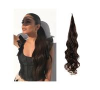 Yinj9562fg Coleta Postiza Extensiones de Cabello sintético for Cola de Caballo Ondulada de 26 Pulgadas de Largo, Flexibles y envolventes, for Uso Diario. Extensiones Coleta(4)