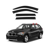 yinjieEUR Deflectores de Aire para BMW X1 E84 2009-2015,Cortavientos Ventana Protector de Lluvia,Accesorios para Coche,Deflectores Aerodinámicos,Black