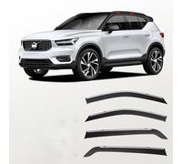 yinjieEUR Deflectores de Aire para Volvo XC40 2018-2023 2024 2025 2026,Cortavientos Ventana Protector de Lluvia,Accesorios para Coche,Deflectores Aerodinámicos