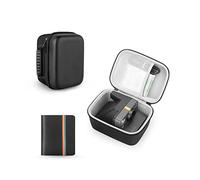 Yinke Estuche Funda para cámara instantánea Polaroid Originals One Step 2 VF/Now I-Type/OneStep+ Bolsa de Viaje Protectora rígida (Funda Negra+álbum)