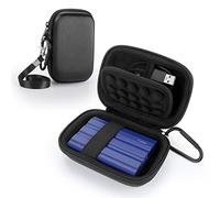 Yinke Funda para Samsung T7 Shield/T7/T7 Touch portátil unidad de estado sólido USB, funda rígida de viaje funda protectora bolsa de almacenamiento