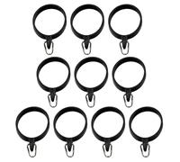 YiNLuax 10 anillos elásticos para caña de pescar, soporte seguro, anillos de goma, soporte de metal, accesorios de señuelo, accesorios de goma elástica para peces