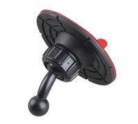 YiNLuax Base adhesiva de 17 mm, adaptador de soporte de teléfono para salpicadero de coche, oficina, escritorio, adaptador de montaje de bola de estabilidad segura