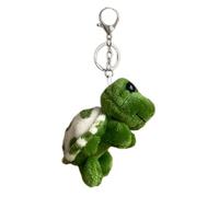 YiNLuax Bonito llavero con dije de tortuga de peluche de dibujos animados, bonito adorno de felpa, llavero de coche, mochila, decoración, bolso, llavero de animales lindos para hombres y mujeres
