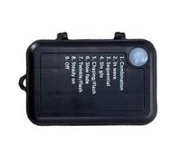 YiNLuax Cartucho de batería de 2 A, impermeable, a prueba de polvo, 3 ranuras, 2 A, combinación de función de esloglo secuencial, soporte a prueba de polvo