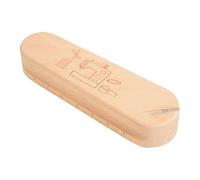 YiNLuax Clapper de sastre con escala, prácticos sastres de madera, accesorios multifuncionales, accesorios de tela, acolchados, clapper de sastre multifuncional, para planchar y coser