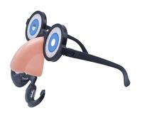 YiNLuax Gafas de Halloween para cosplay, con bigote y nariz falsa para mujeres y hombres, fiesta de cumpleaños de Halloween, accesorios de fiesta temática