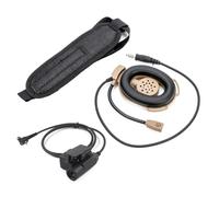 YiNLuax Juego de auriculares de un solo lado y MTP850 para PR1500 HT1000 JT1000 MT2000 MTX838 comunicación clara en cualquier entorno Micrófono de alta sensibilidad