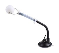 YiNLuax Máquina de entrenamiento de tenis de mesa tipo ventosa de mesa, máquina de entrenamiento de pelota de pingpong, robot de tenis rápido para interiores y exteriores