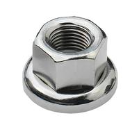 YiNLuax Metric9/10 3/20.3 cm Bujes delanteros y traseros para bicicleta, tornillos de buje delantero y trasero para bicicleta, tuerca de rueda de pista, tuerca de buje de arandela integrada, tuerca de