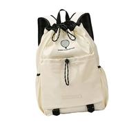 YiNLuax Mochila con cordón y correa para esterilla de yoga, resistente al agua, para deportes, gimnasio, natación, para mujeres y hombres, viajes, tenis, deportes, gimnasio, natación, cuerda