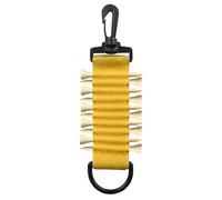 YiNLuax Organizadores de camisetas de golf con gancho para llavero, organizador de guantes, accesorios de práctica de golf