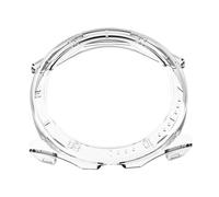 YiNLuax Protective Gear - Funda de policarbonato con media envoltura para reloj inteligente deportivo, sin ajuste obstructivo, accesorio resistente a los impactos, funda para reloj inteligente al aire