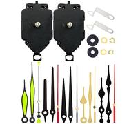 YiNLuax Reloj de péndulo, motor de pared oscilante con mecanismo de juego de manos, pieza de reparación, accesorios de repuesto con péndulo