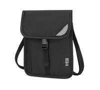 YiNLuax RFIDS - Cartera de viaje para el cuello, soporte para pasaportes con correa cruzada ajustable, protección contra robos, bolsas ocultas para el cuello, soporte para pasaportes para viajes