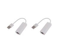 YiNLuax RTL8152 Chips 10/100Mbps USB2.0 a RJ45 Adaptador Ethernet USB Cable Tarjeta de red para Notebook PC de escritorio USB 2.0 a adaptador Ethernet