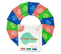 YINMIK 15 polvos de calibración de pH, 5 de cada uno para pH 4,00, pH 7,00 y pH 10,01 polvo Almohadilla de calibración, paquetes de calibración para probador de pH para pH