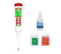 YINMIK Medidor de pH para Alimentos con Calibración - Probador de pH para Masa, Fermentación, Sushi, Kombucha, Queso, Jabón y Cosméticos