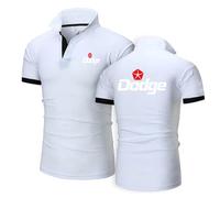 Yinova Polos hombre American Muscle Car Enthusiast, Camiseta de Vestir, Suave y Cómoda, Ideal para deportes, golf y ropa informal, ropa(White,XXL)