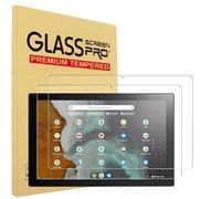 YINOVEEN Paquete de 2 protectores de pantalla de vidrio templado para ASUS Chromebook CM3 desmontable de 10.5 pulgadas, pantalla táctil 16:10, 9H, protector de pantalla de vidrio templado