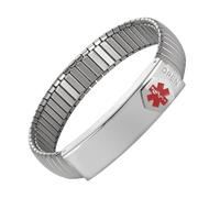 YINOX Hombre acero inoxidable Sin piedra