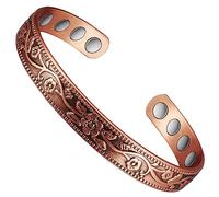 YINOX Pulsera bordada clásica para hombres y mujeres, contiene 8 pulseras bordadas con imán