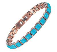 YINOX Pulsera Magnética de Cobre Puro - Moda para Hombre - Regalo