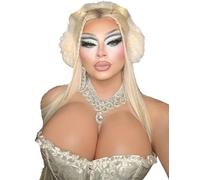YINSUCDS Silicone Breast Silicone Breastplate High Neck C-G Cup Breastform Fake Breast For Crossdresser Transgender Dragqueen