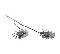 Yintiod GPU GA81S2U Enfriador de tarjetas gráficas (75 mm, 12 V, 0,35 A, 4 pines, 40 x 40 x 40 mm, para GTX 970)