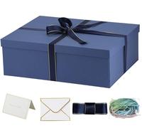 YINUOYOUJIA Caja de regalo grande de 16.5 x 13 x 5.5 pulgadas, cajas de regalo para regalos, caja de regalo, caja de regalo para el día de San Valentín, día de la madre, boda, Navidad, aniversarios