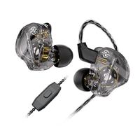 Yinyoo CCZ DC01 Pro Auriculares con Cable y Microfono,Super Bass IEM,Transmisión Estable Cable OFC de Alta pureza,Reducción de Ruido Inteligente para una Voz Clara para Juegos,Escenario