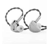 Yinyoo KBEAR Qinglong HiFi Auriculares intraurales con Cable, PU + Peek de Doble Capa de diafragma Compuesto en el oído, Monitor de Escenario, IEM, cancelación de Ruido con Cable Desmontable