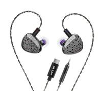 Yinyoo KBEAR TB-Pro Auriculares Cableados USB C In Ear Monitor Auricular HiFi con 10mm Dual-Magnetic Auriculares para Gaming para Salidas & Commuting (Tipo-C, con Micrófono)